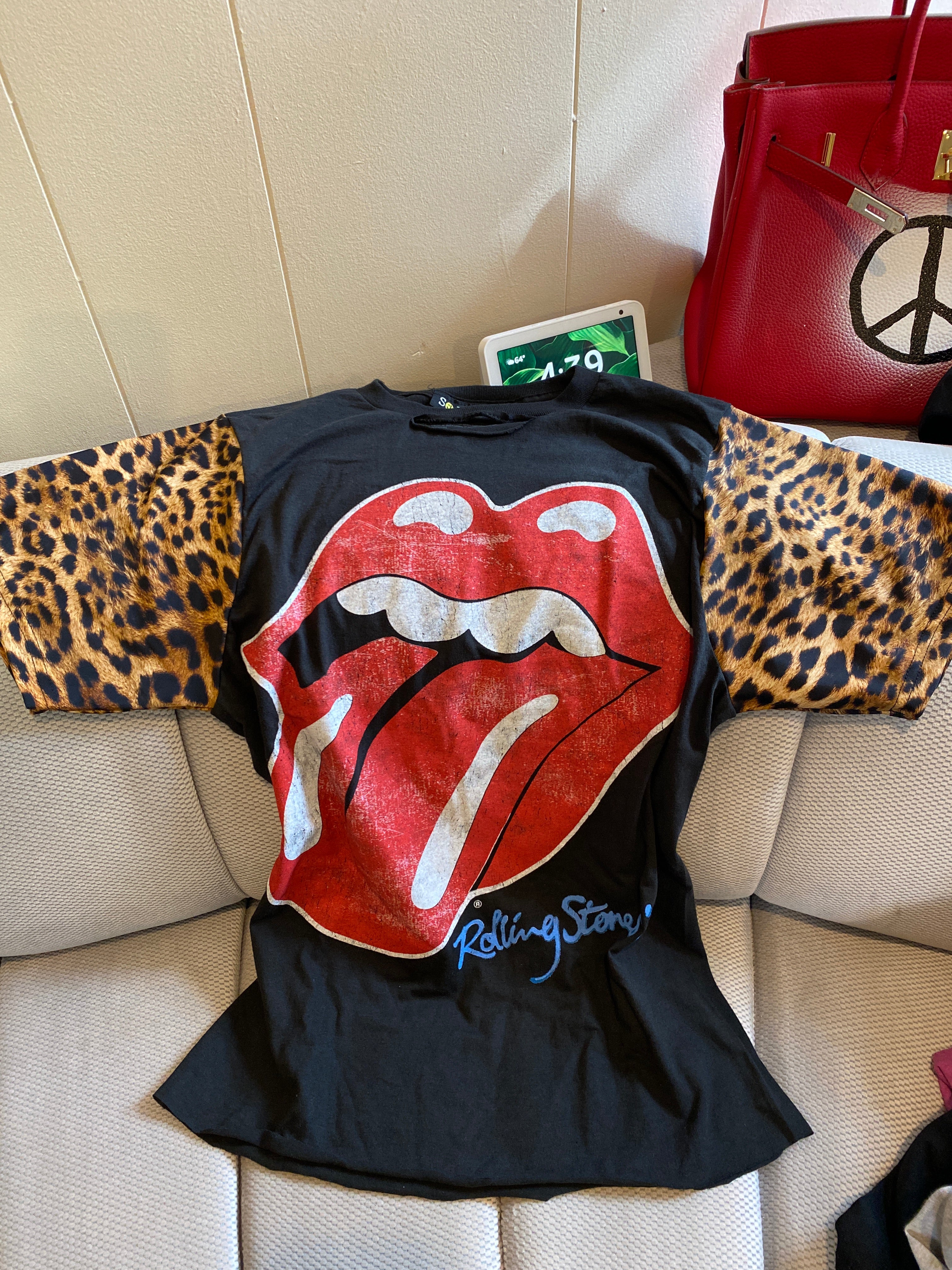 Stones tongue t shirt